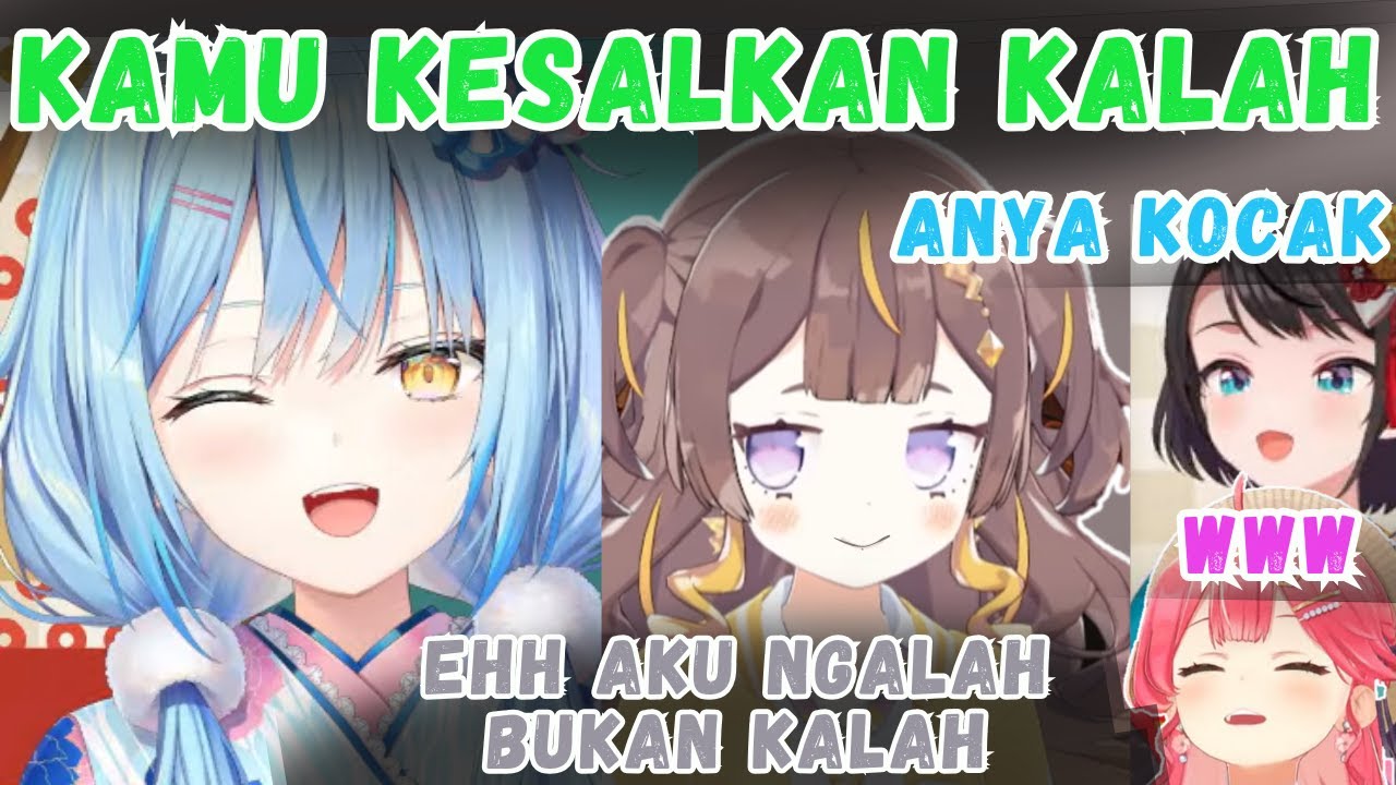 Momen Kocak ANYA Kalah Dari Lamy, Langsung Switch ANYA Mode Komedian 【Hololive | Clip】