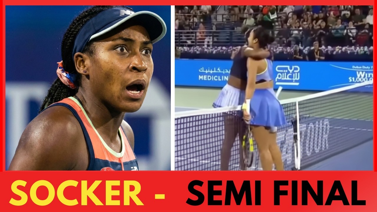 🚨 Coco Gauff’s Stunning Dubai 2026 Semi Final SHOCKER — This Match Was Unreal!