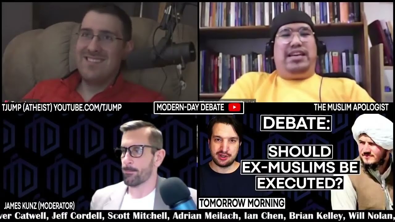 DEBATE  Islam Vs Atheism   The Muslim Apologist Vs TJump reupload due to tech issues