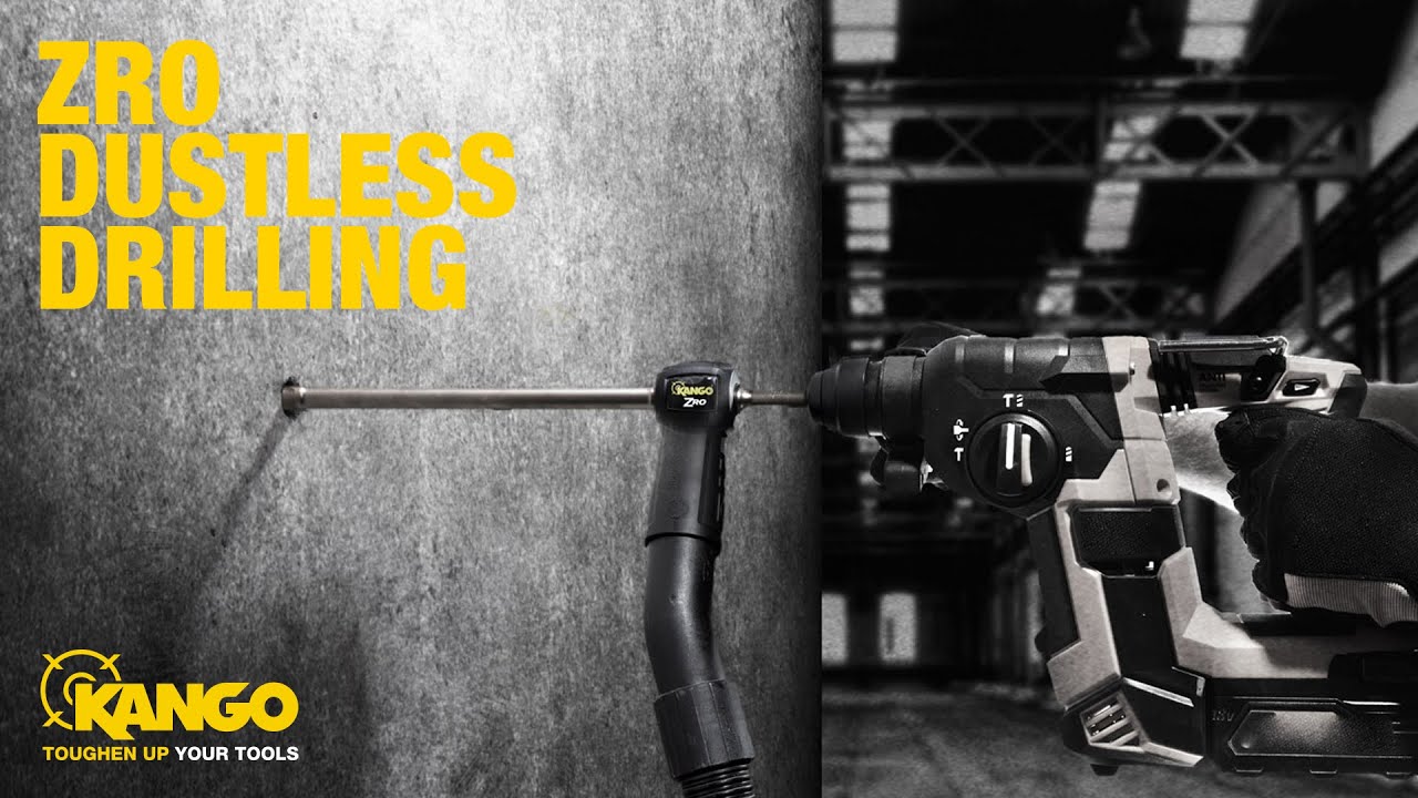 KANGO ZRO Dustless Drill Bits: Safer and more secure when it matters most