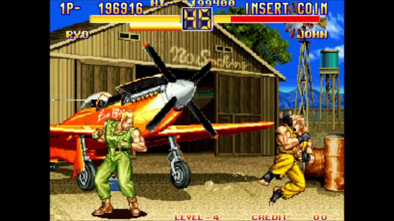 ART OF FIGHTING 2 ARCADE NEO GEO MVS RYO SAKASAKI