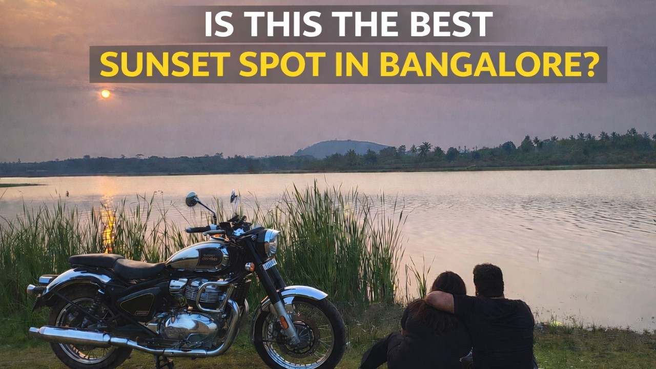 We Found a Hidden Lake Near Bangalore 😍 | Perfect Sunset Spot | 50 KM Drive