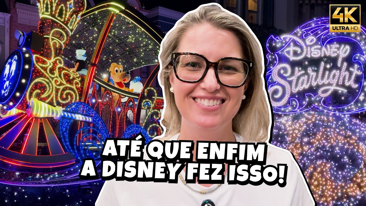 DISNEY STARLIGHT A NOVA PARADA NOTURNA DA DISNEY