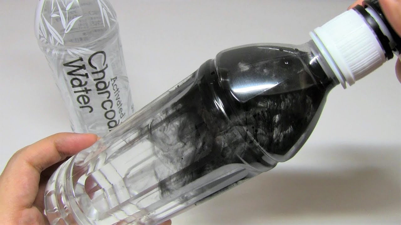 Black Water Charcoal Water Detox Water
