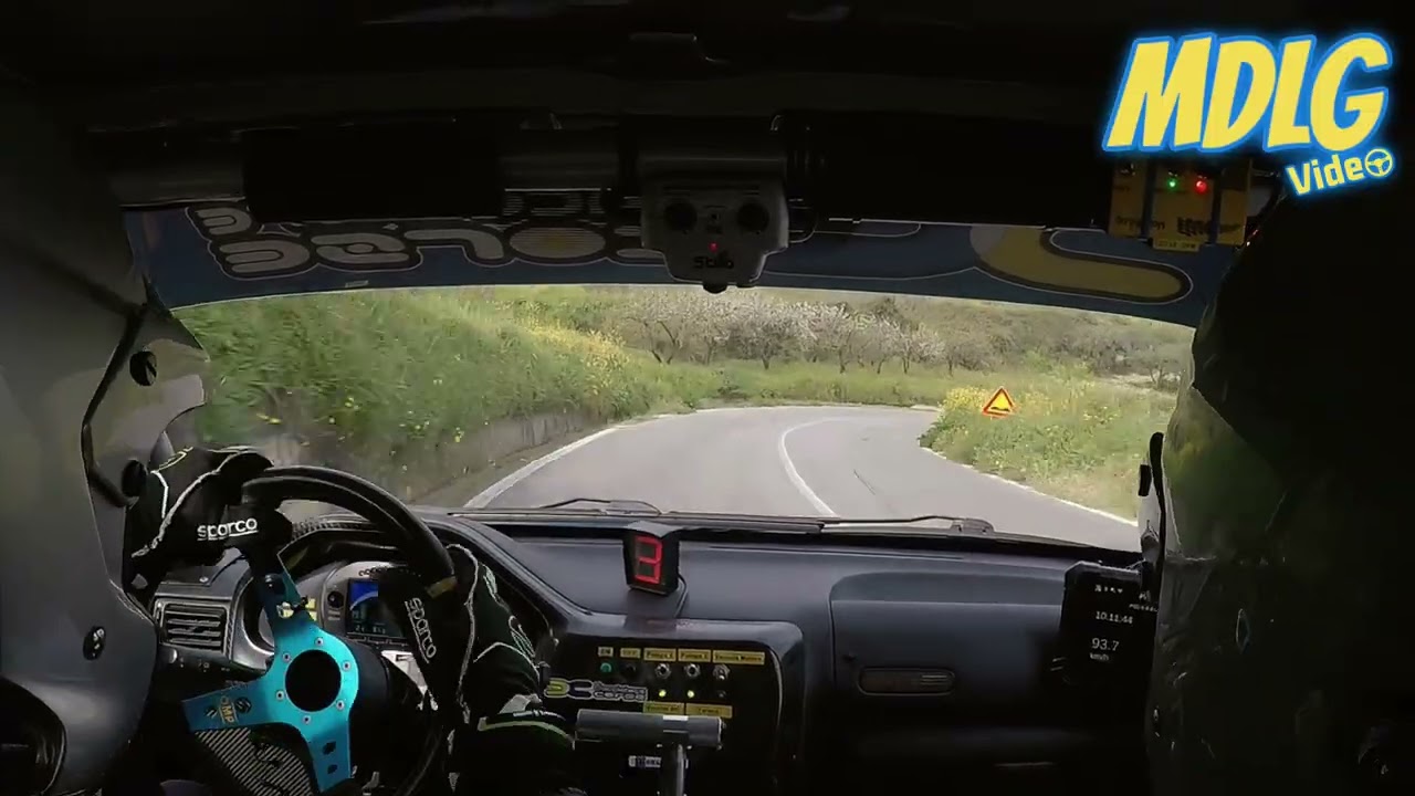 2° RALLY MONTI SICANI•I.BRUSCA-I.MIDULLA•Peugeot 106 RSP1.6 (3°Tempo assoluto)