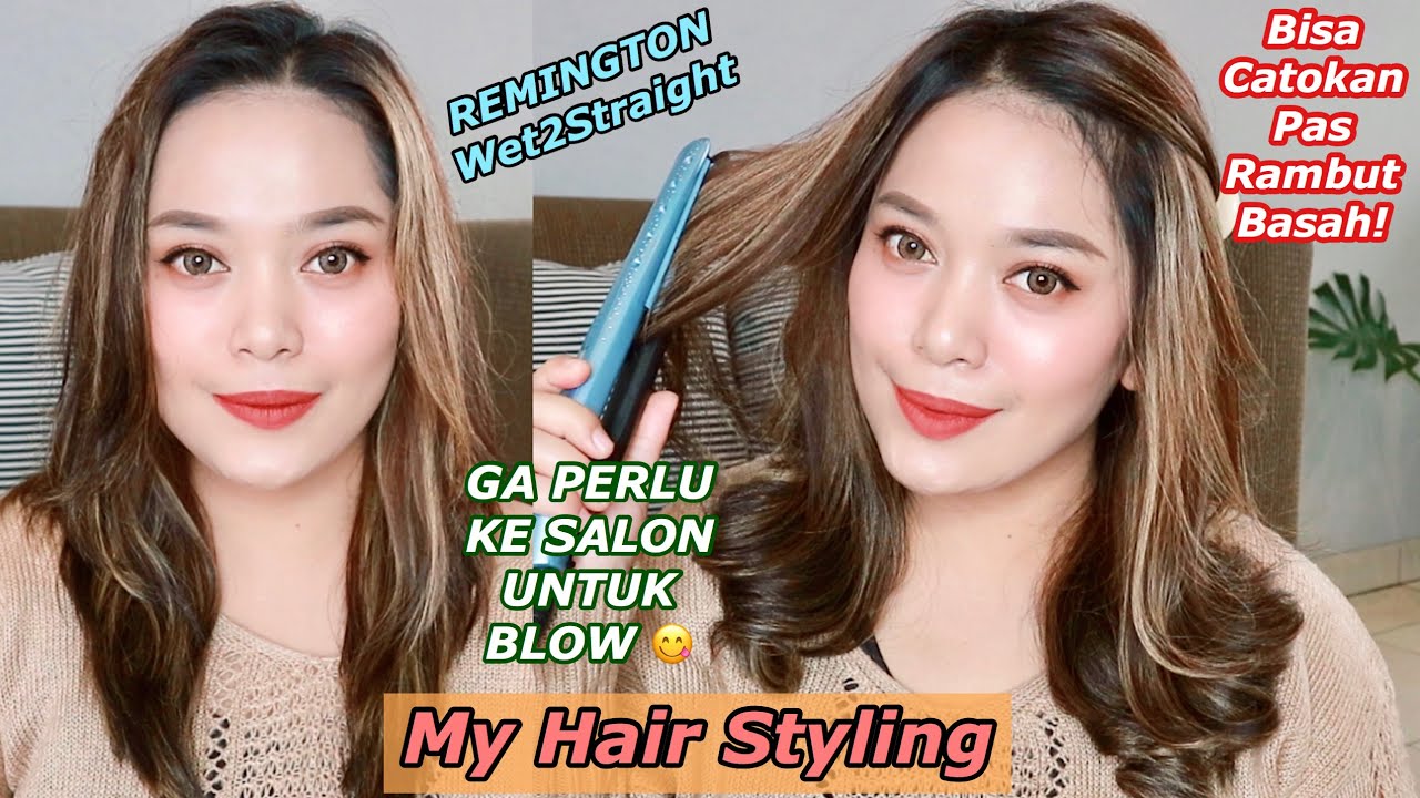 Tutorial Catok Rambut Curly Badai ala Blow dari Salon