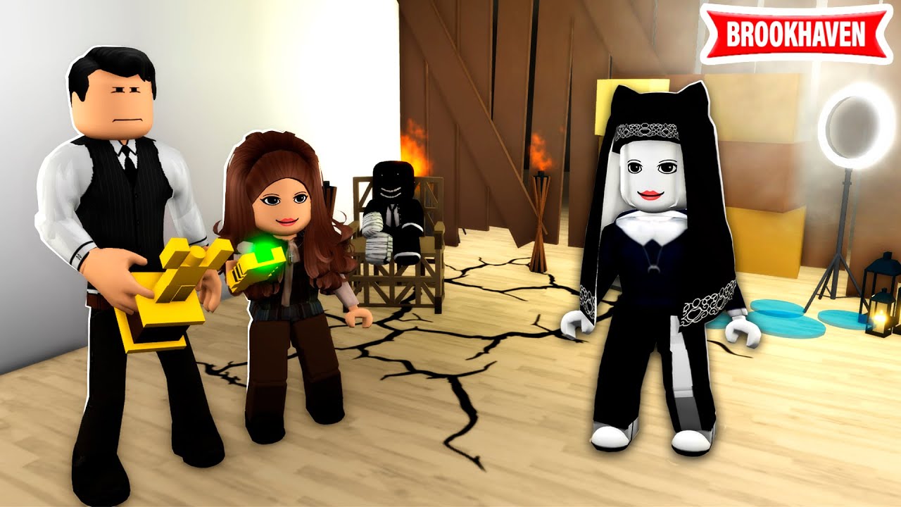 ASSOMBRAÇÃO PROIBIDA DE BROOKHAVEN RP - Roblox