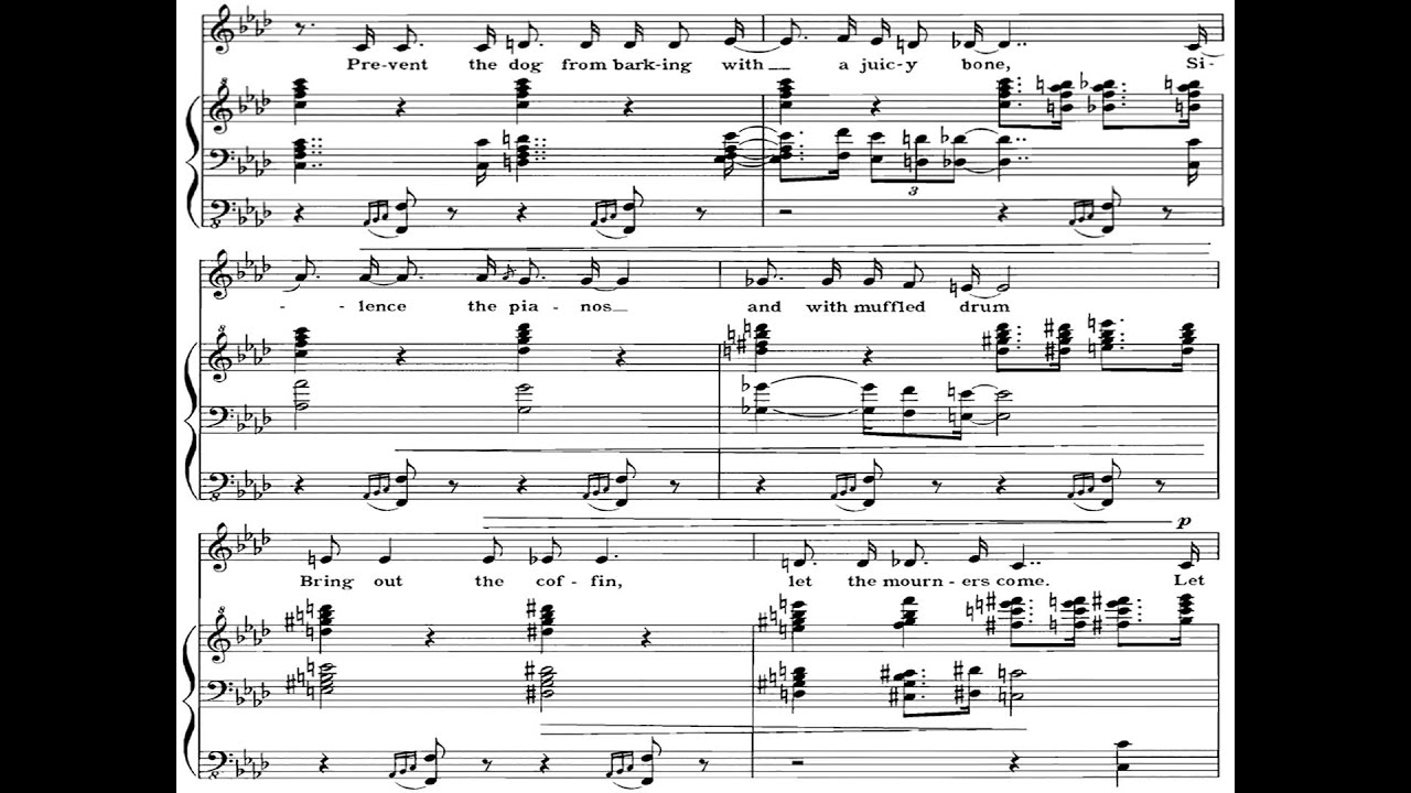 [Guja Sandholt+Dušan Holý] Britten: Cabaret Songs, LIVE