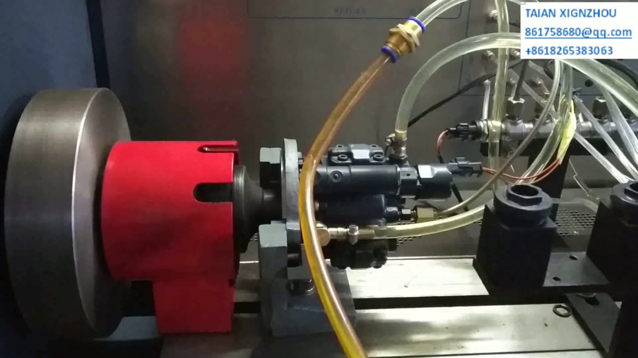 SIEMENS common rail pump 5WS40001 test on CR816  CR system test bench