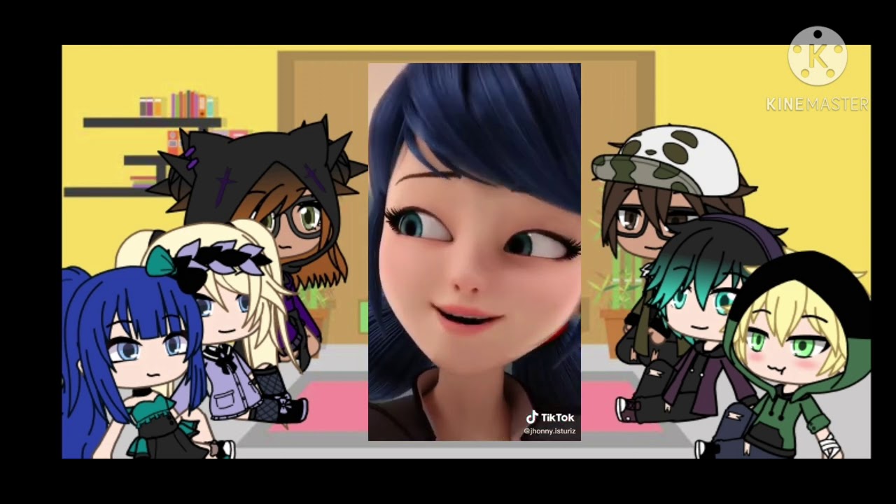 {Miraculous ladybug characters react to tik toks} [Part 3] (Gacha Life)