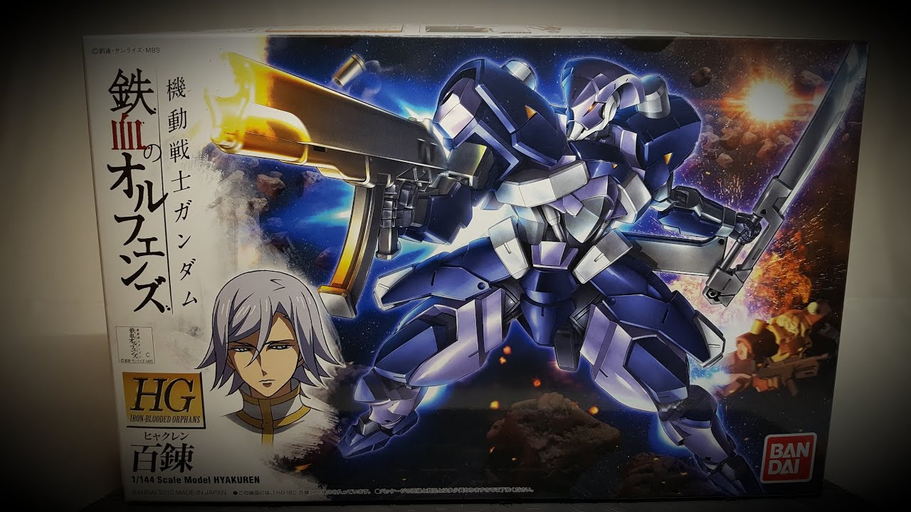 SHOKY REVIEWS: HG Gundam Iron Blooded Orphans Hyakuren