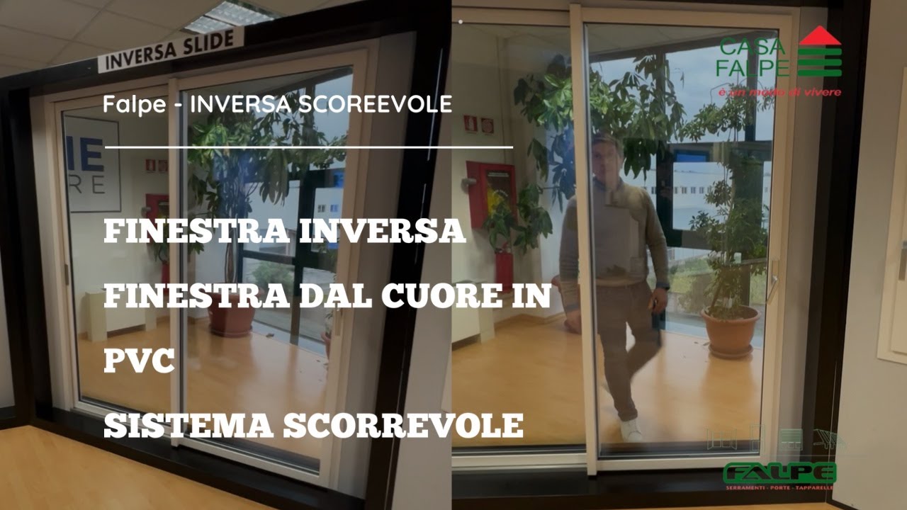 Inversa Slide | La finestra scorrevole ibrida con anima green e design