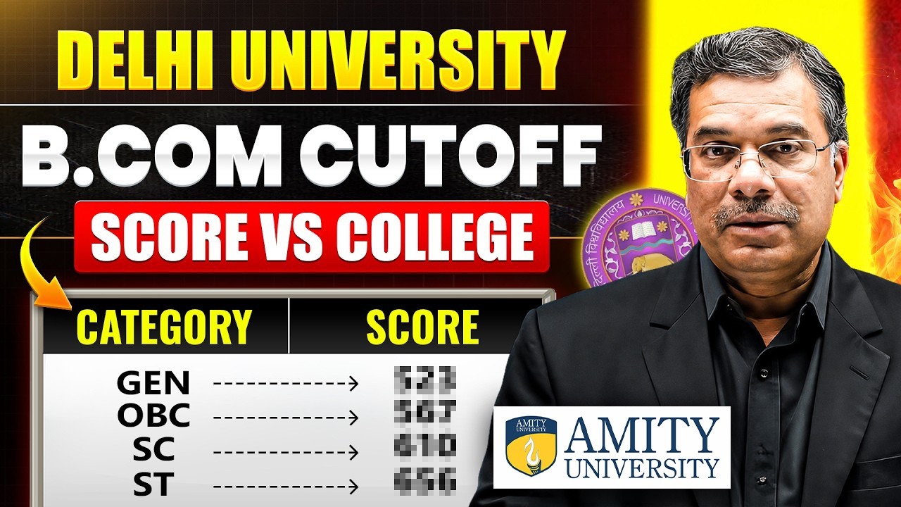 DU B.Com & B.Com Hons. Colleges Cutoff 2026 📊| CUET Score vs College vs Course | CUET UG |Careers360