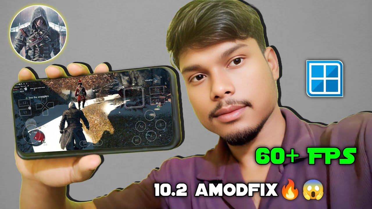 How to install Assassin's Creed Rogue in winlator emulator step by step in Hindi 💯