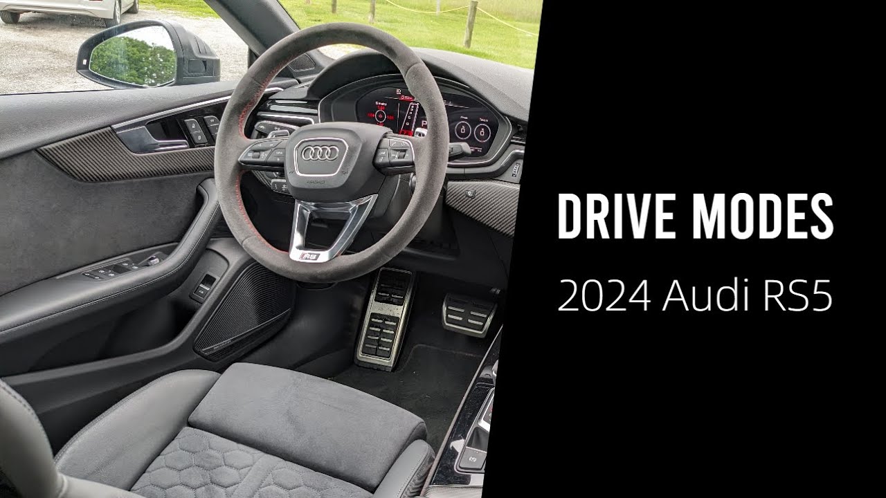 Drive Modes of the 2024 Audi RS5 | Audi Drive Select and RS Modes