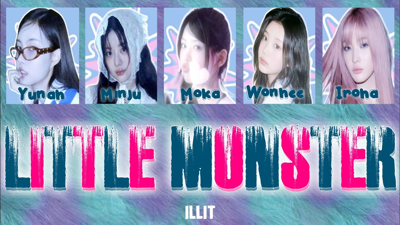 ILLIT - little monster 【カナルビ/和訳/日本語字幕/パート分け】#ILLIT #아일릿 #littlemonster