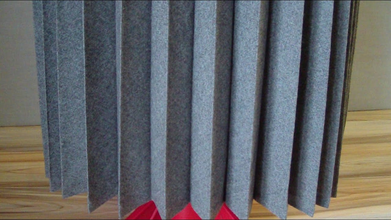 Pleated Circle Skirt. Fabric Pleating Process