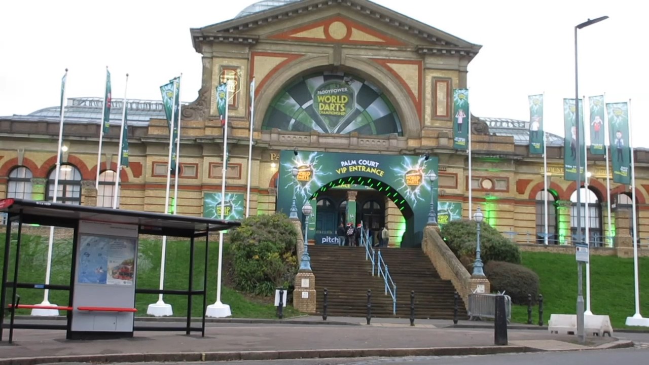 Alexandra Palace London | Walking Tour | Ally Pally Darts