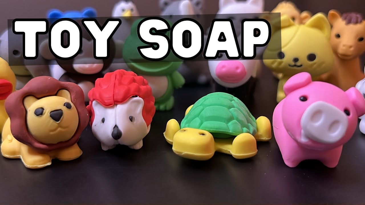 Children Toy SOAP -How to make Toy Soap for Kids- very fun and easy