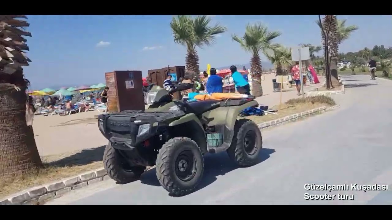 güzelçamlı sahil turu scooter