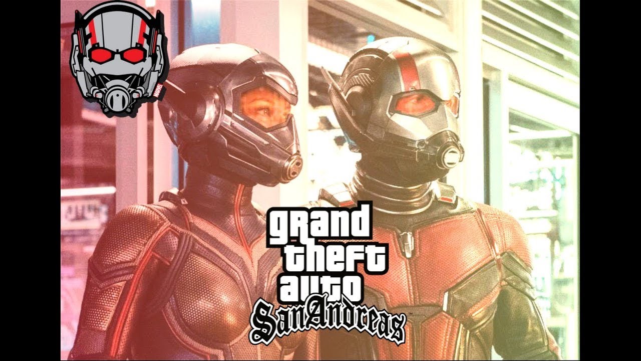 Gta san Antman and The wasp mod
