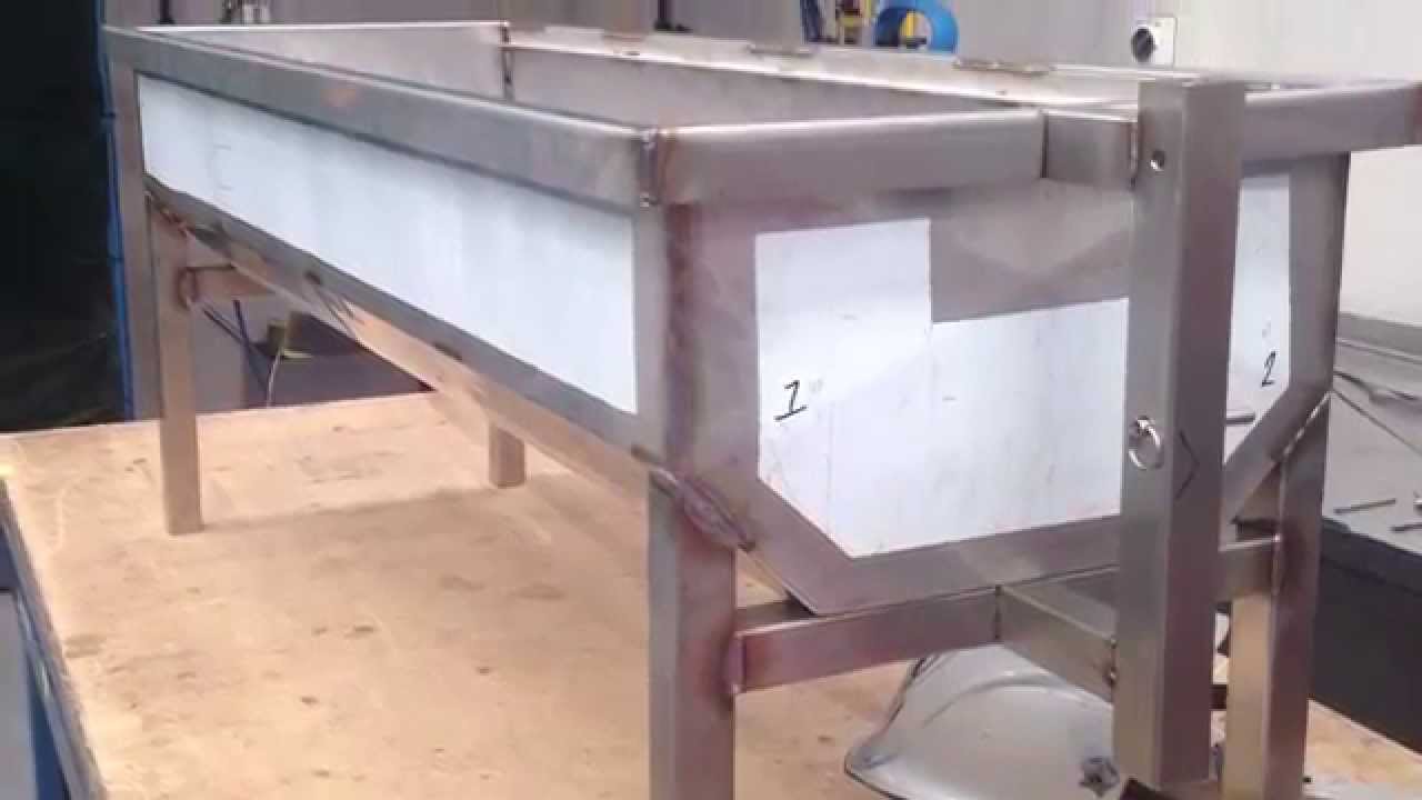 Stainless Rotisserie Spit Fabrication.