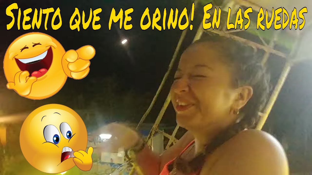 Monica y Sofy se querían orinar del miedo en las ruedas😖Fiestas patronales de Las Delicias. Parte 4