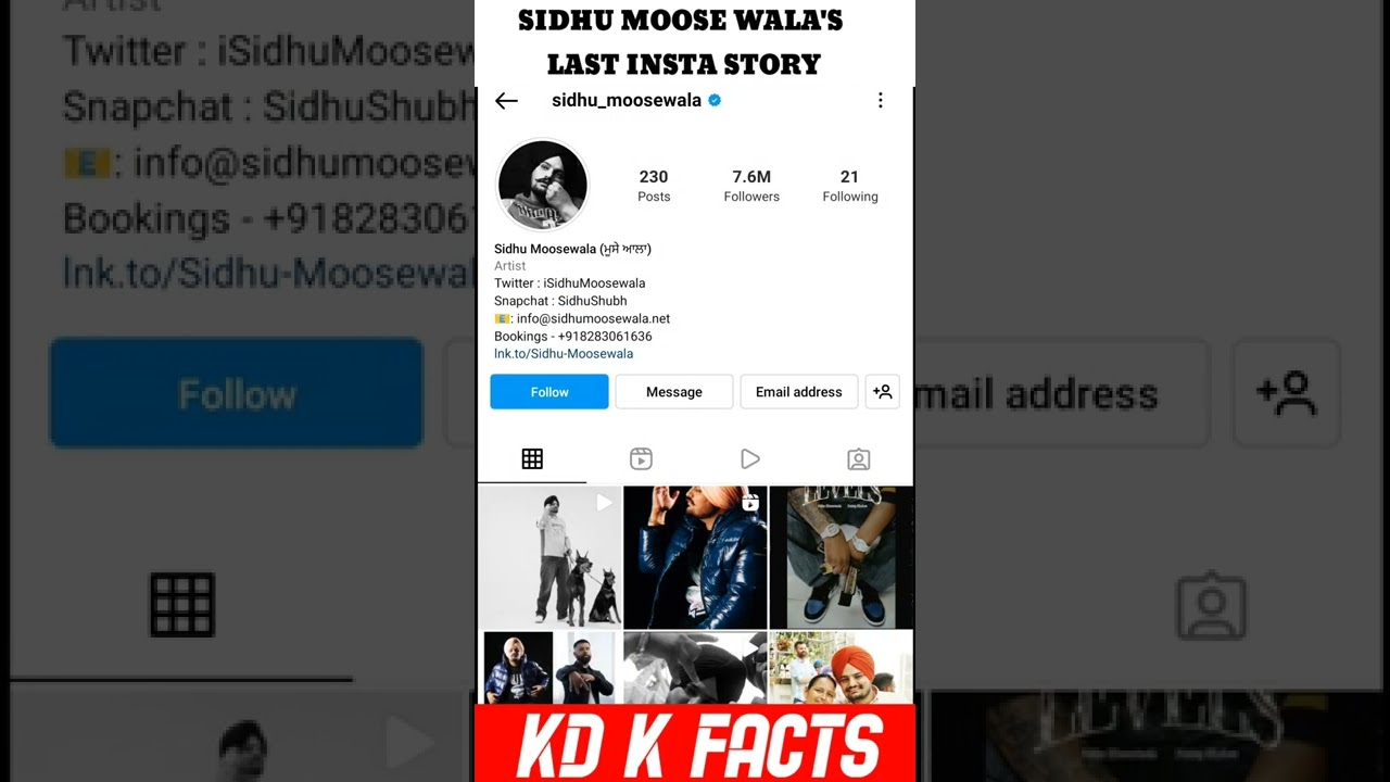 You must watch Sidhu Moose Wala's last Instagram story🥺Sidhu Moose Wala Death- His Last Fact