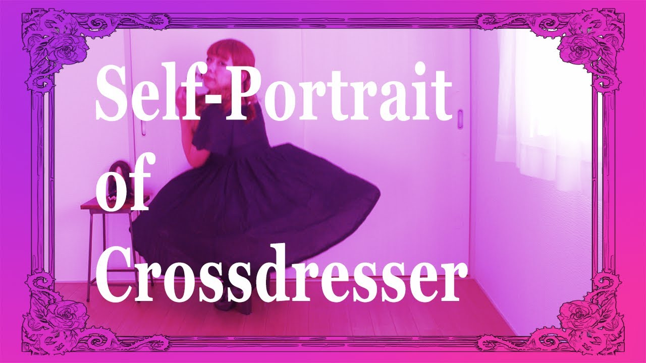 [Asian Xdresser with Black Dress] Portrait of Haruka - HA161