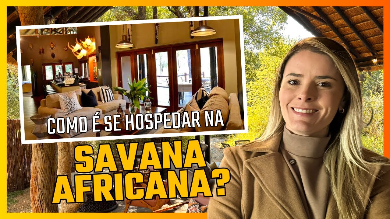 Como é se hospedar dentro de uma reserva na África do Sul? | Black Rhino Game Lodge