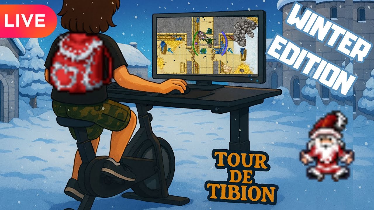 Pierwszy rower od challnegu💪🔥|Tour De Tibion🚴💭  !tibia