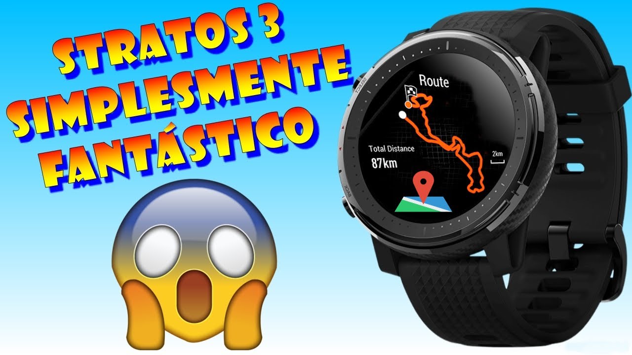 UNBOXING Smartwatch Xiaomi AMAZFIT STRATOS 3 (Review + Análise )