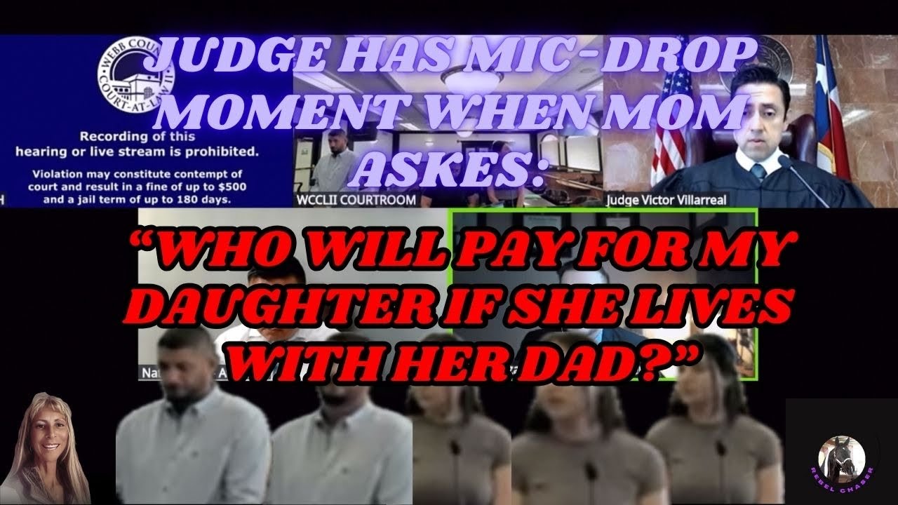 Judge Has Mic-Drop Moment When Mom Asks “Who will Pay For My Daughter If She Lives With Her Father?”