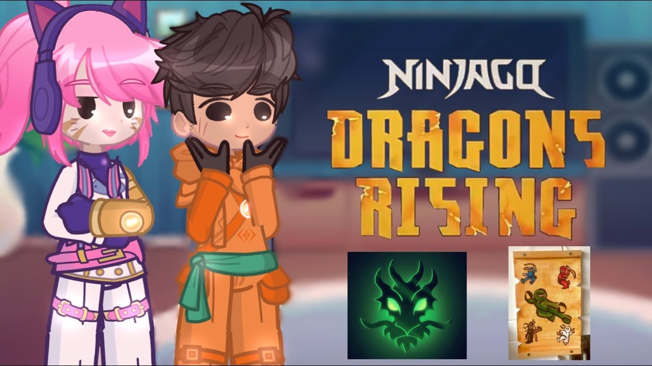 《•Arin and Sora react to Lloyd• Ninjago Draon Rising• Part1/?•Full Part• WATCH AT 2X SPEED•》