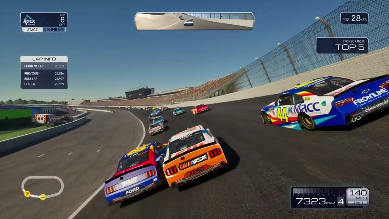 NASCAR 25 S9 W10 @ The Rock