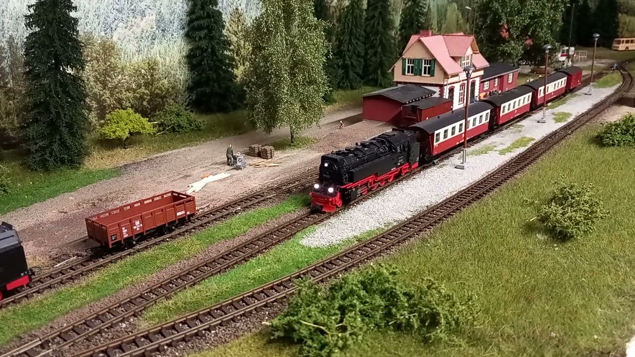 Die Selketalbahn in H0m / Anlage Straßberg / Vorstellung und Fahrvideo