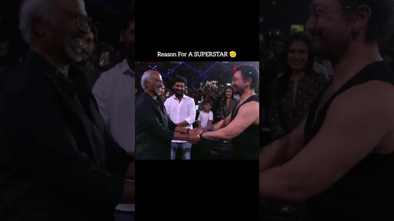 The Superstar Rajinikanth Entry 💥🔥 #shorts #youtubeshorts #short #video #rvtelecast