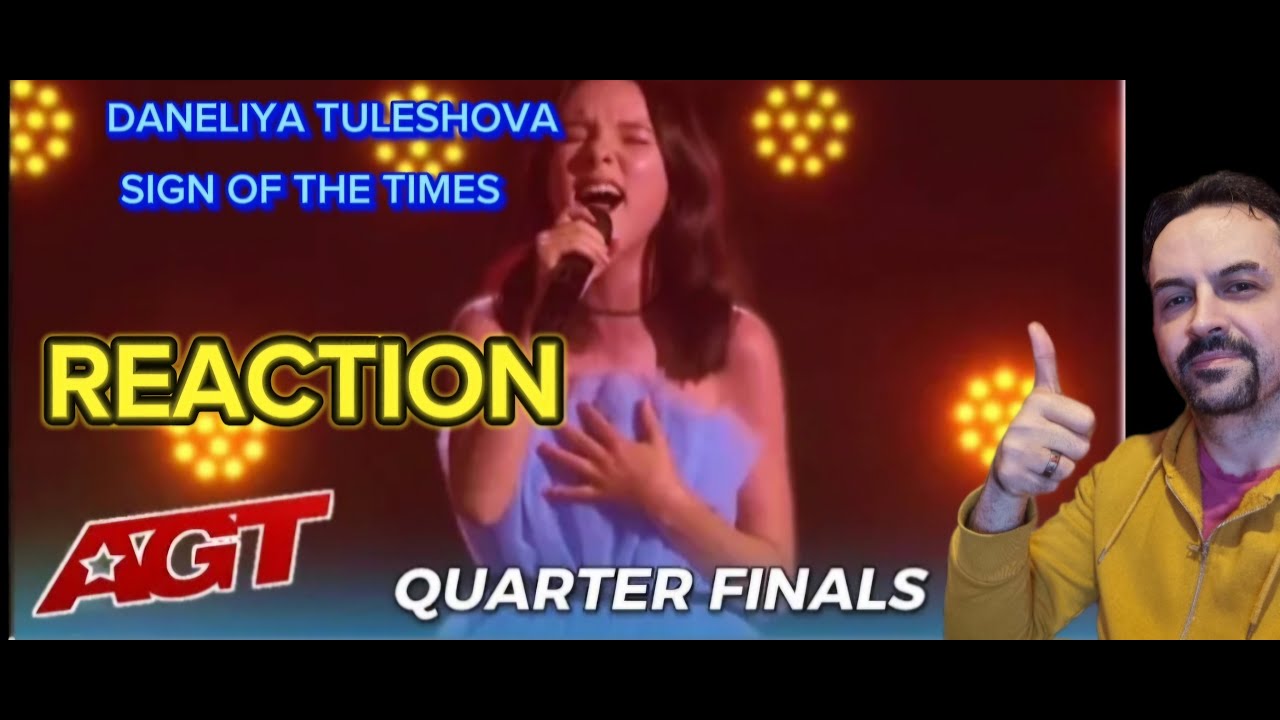 Daneliya Tuleshova  After Harry Styles 'Sign of the Times'! REACTION