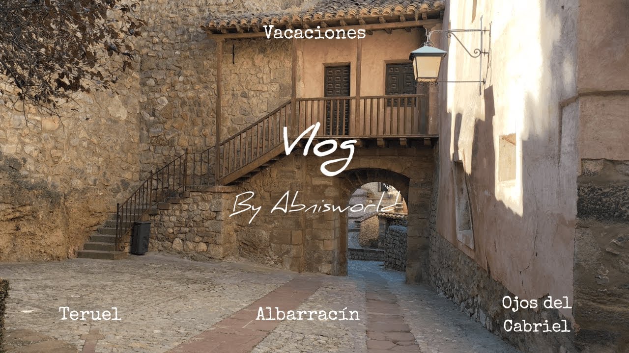 Vlog | Vacaciones otoñales 🍂 por Teruel, Albarracín y los Ojos del río Cabriel 🗺️.