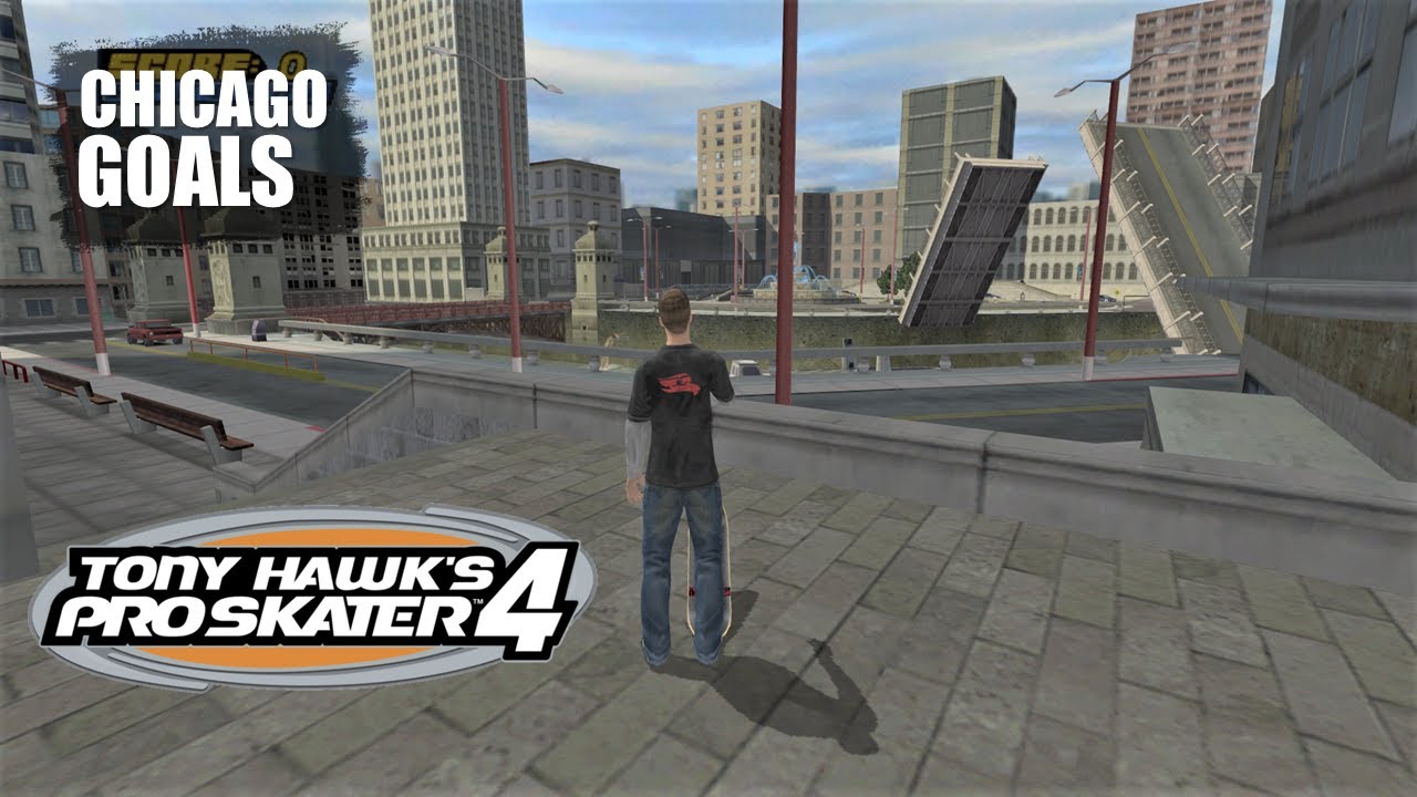 Tony Hawk's Pro Skater 4 (PS2) — Чикаго: Голы