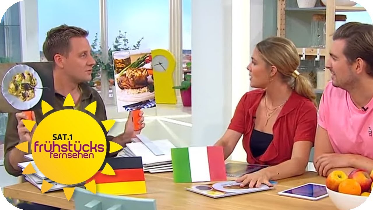 Deutsche vs. Internationale K&uuml;che: Was essen die Deutschen? | SAT.1 Fr&uuml;hst&uuml;cksfernsehen
