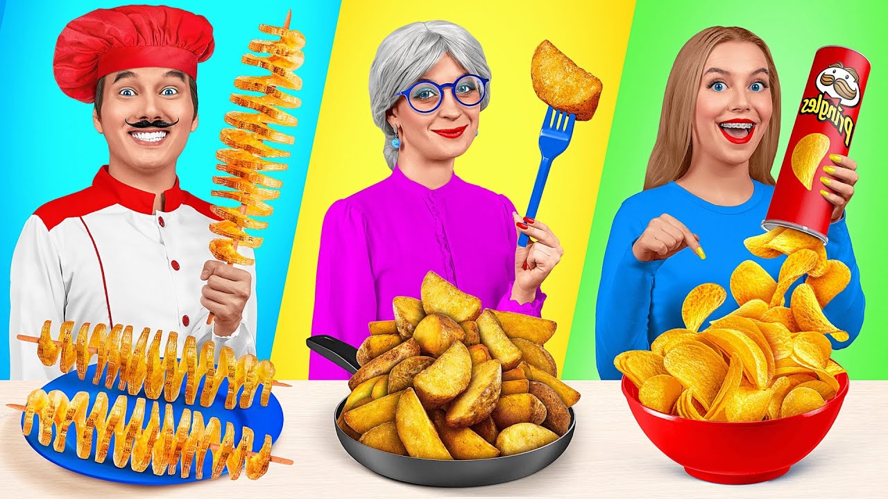 Ja vs Babcia &mdash; Kulinarne Wyzwanie | Pyszne Triki Kuchenne od Mega DO Challenge