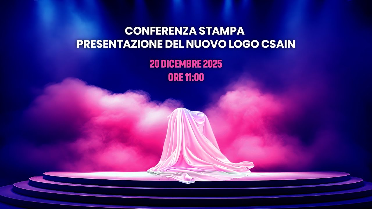 🎥 Conferenza Stampa – Presentazione del Nuovo Logo CSAIn