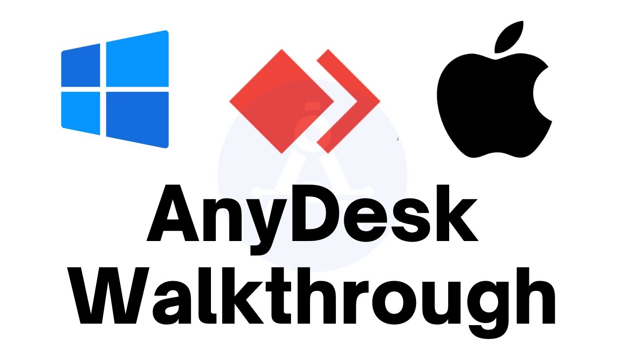 How to install and use AnyDesk (Walkthrough)
