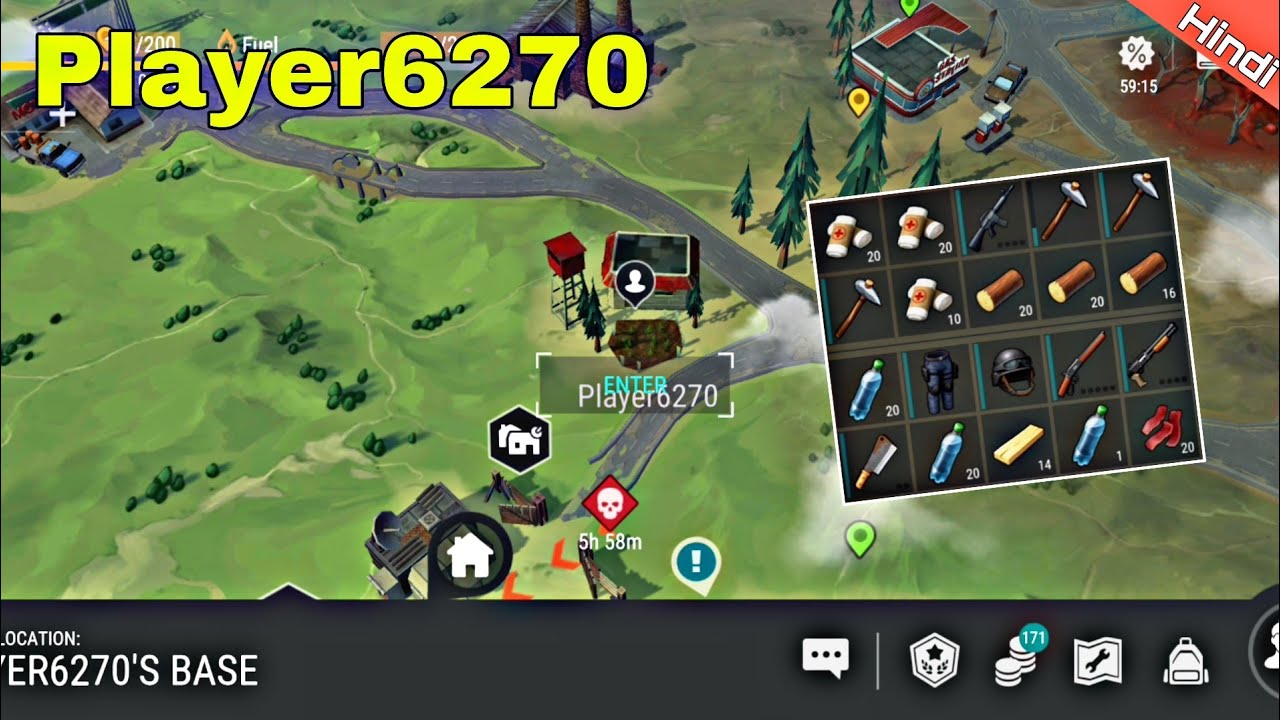 Last Day On Earth Survival Raid player6270 // Hindi