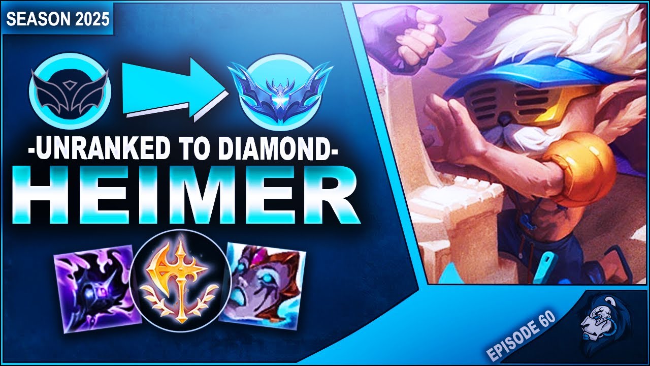 THE BEST RANGE TOP LANER? HEIMER OR GNAR? - Unranked to Diamond | League of Legends