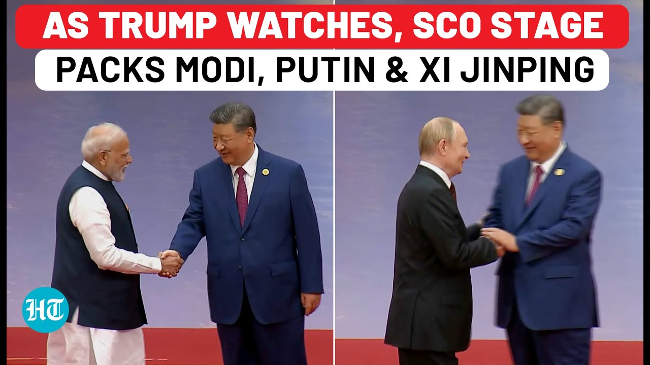 SCO Summit Sends Xi's Message to Trump? Amid Tariff Drama, China Signals Unity With Russia & India