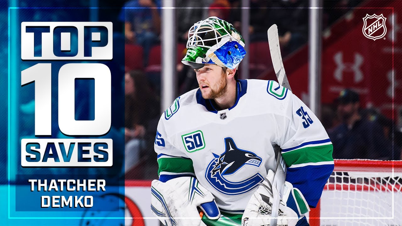 Top 10 Thatcher Demko Saves from 2019-20 | NHL