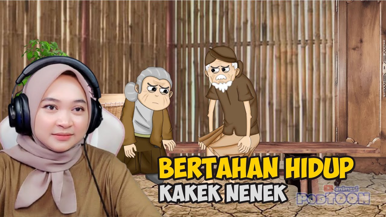 BERTAHAN HIDUP  || Maya Nadia Reaction Animasi PODTOON