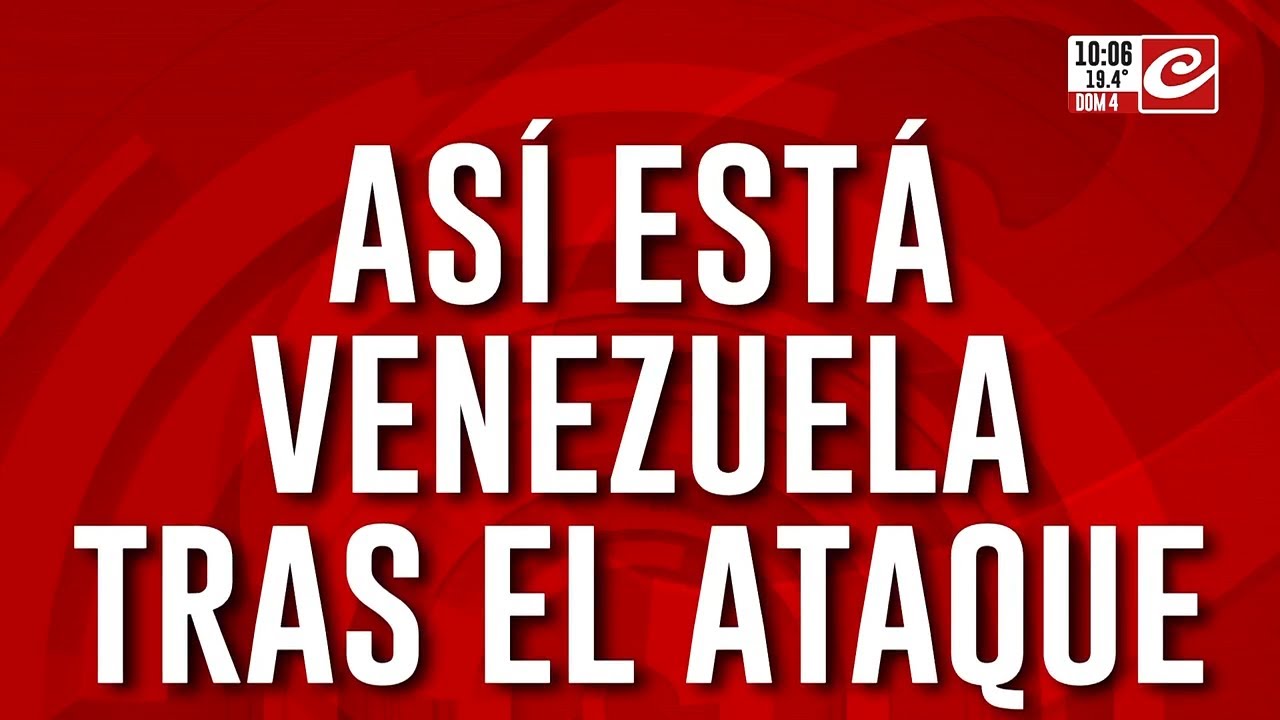 Humo y destrucción en Venezuela: así quedaron las zonas atacadas tras la ofensiva de EE.UU.